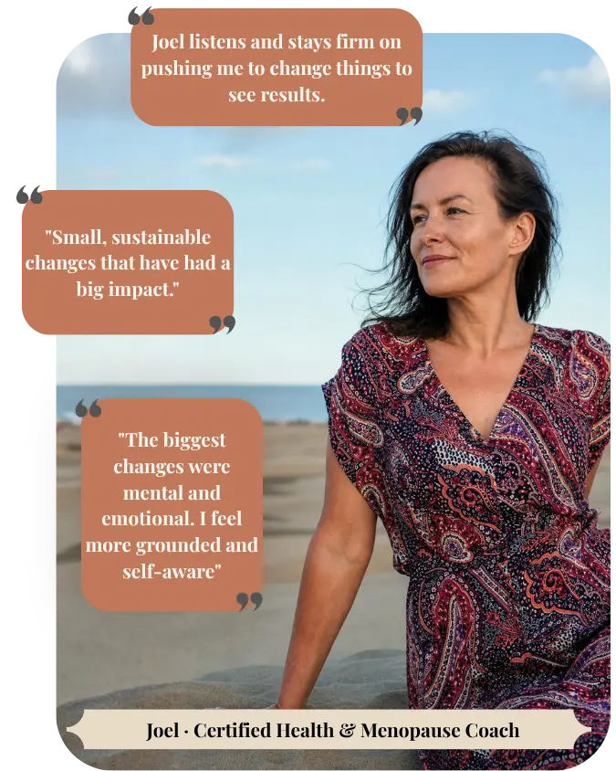 best coaching program for menopause women by Joel